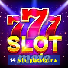 14 win plataforma de jogos